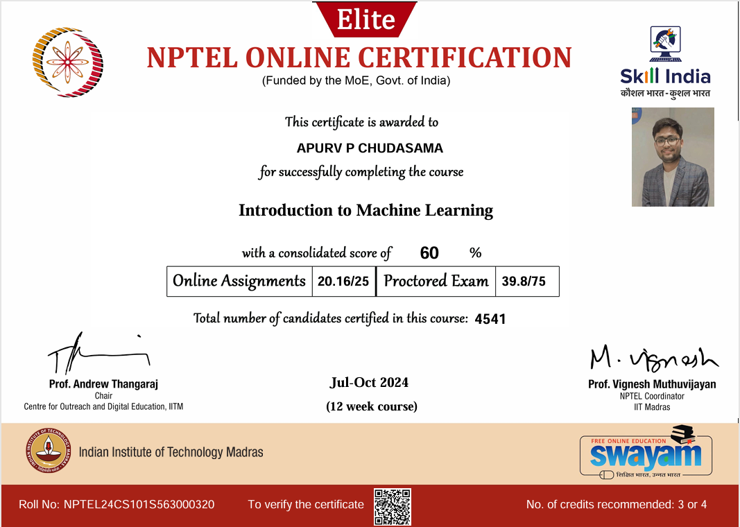 ML NPTEL